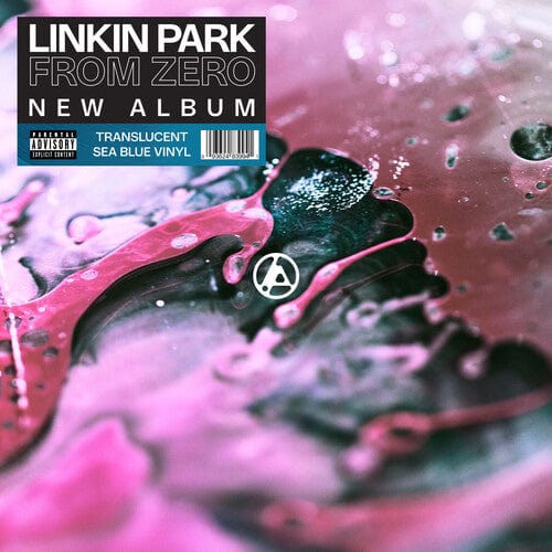 Linkin Park Music > Vinyl Records Linkin Park - From Zero (Clear Vinyl, Blue) 093624839941 WB727041.1