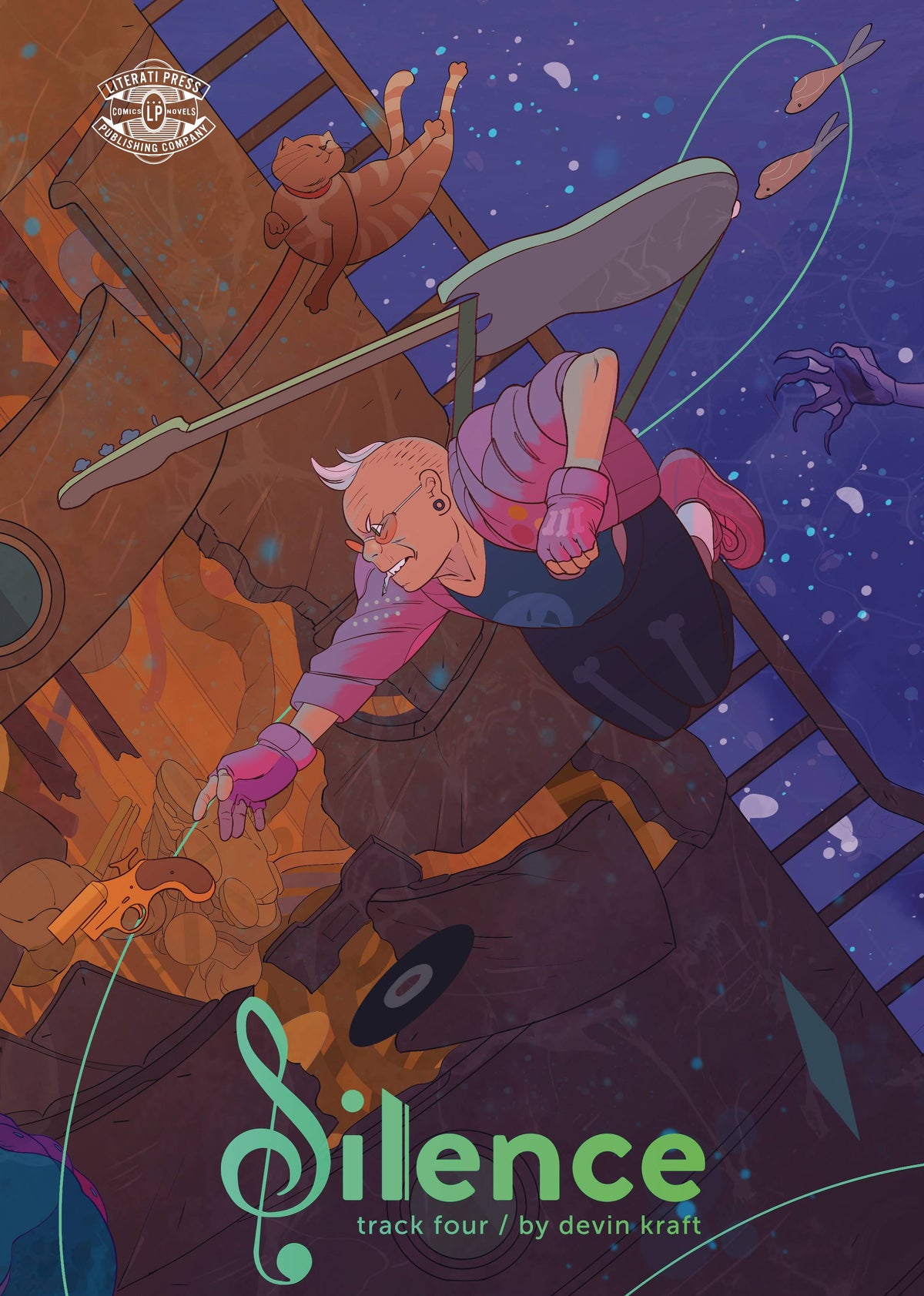 LITERATI PRESS Comic Books SILENCE #4 (OF 5) 850027747200 MAY231885
