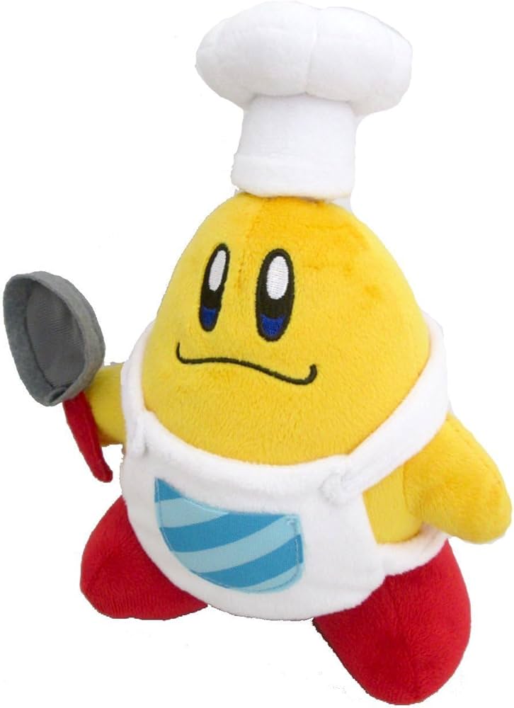 Little Buddy Toys > Plushies Little Buddy: Kirby - Chef Kawasaki 8" 819996014058 LB-1405