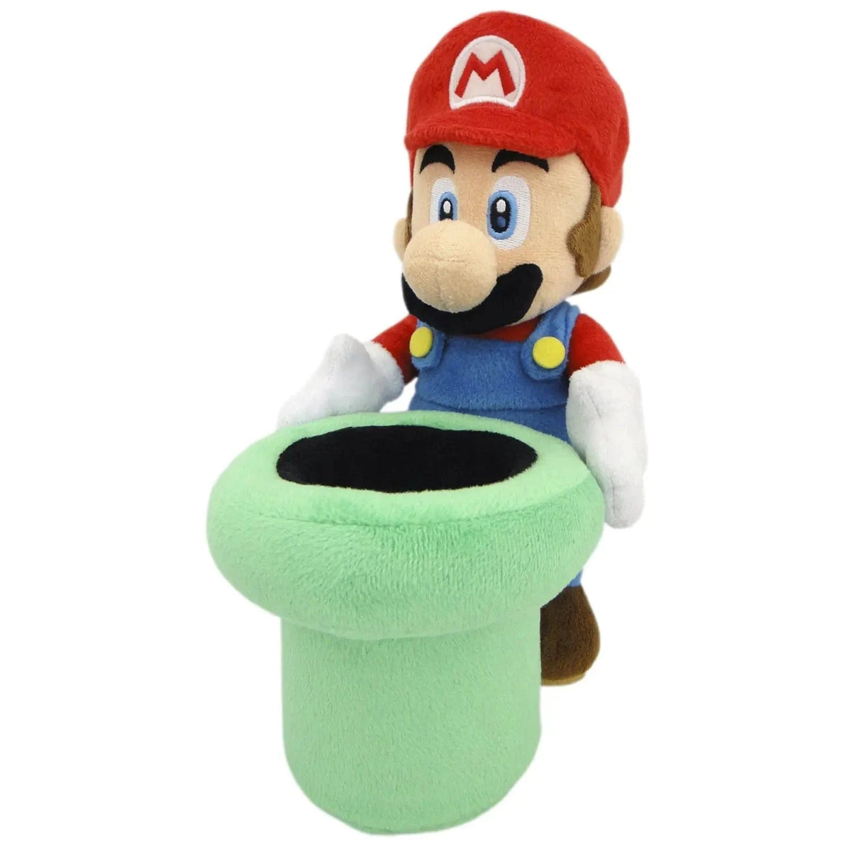 Little Buddy Toys > Plushies San-Ei: Super Mario - Mario with Warp Pipe 9" Plush 819996013495 LB-1349