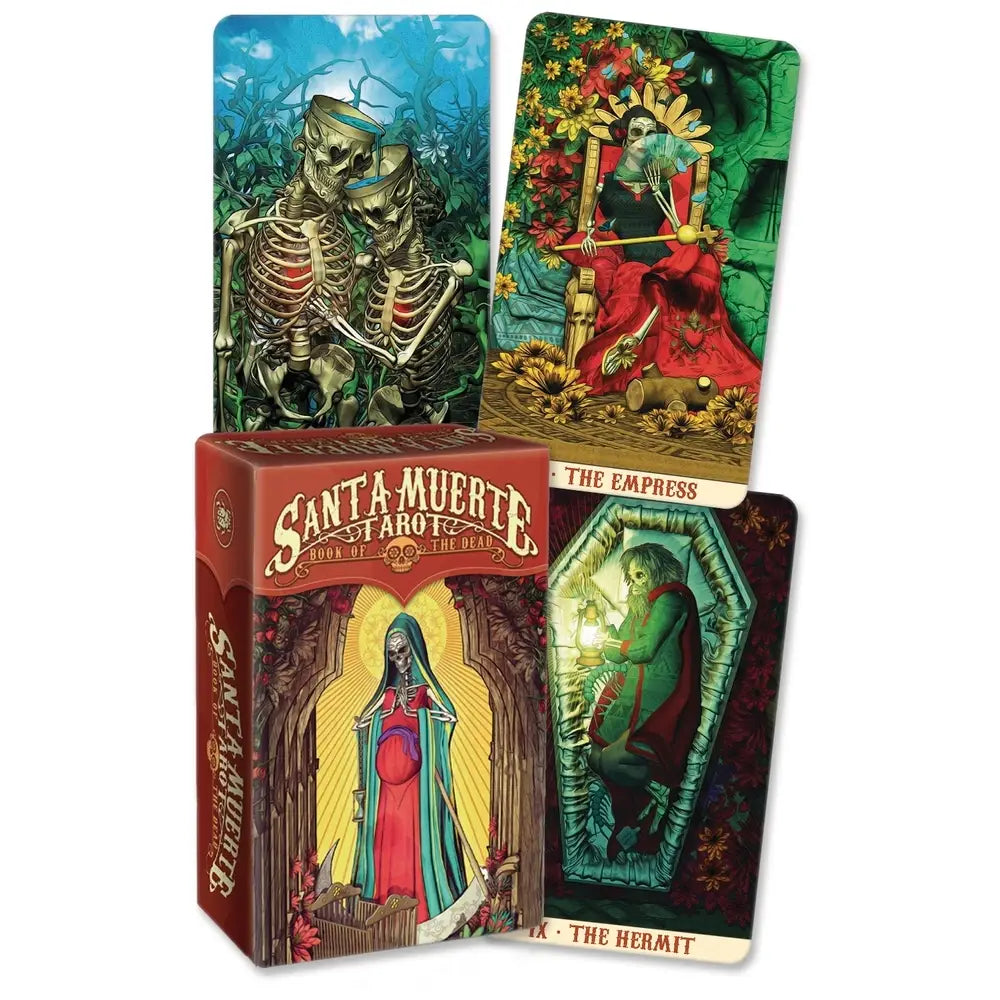 Llewellyn Worldwide Tarot Cards Santa Muerte Tarot Mini 9780738773599