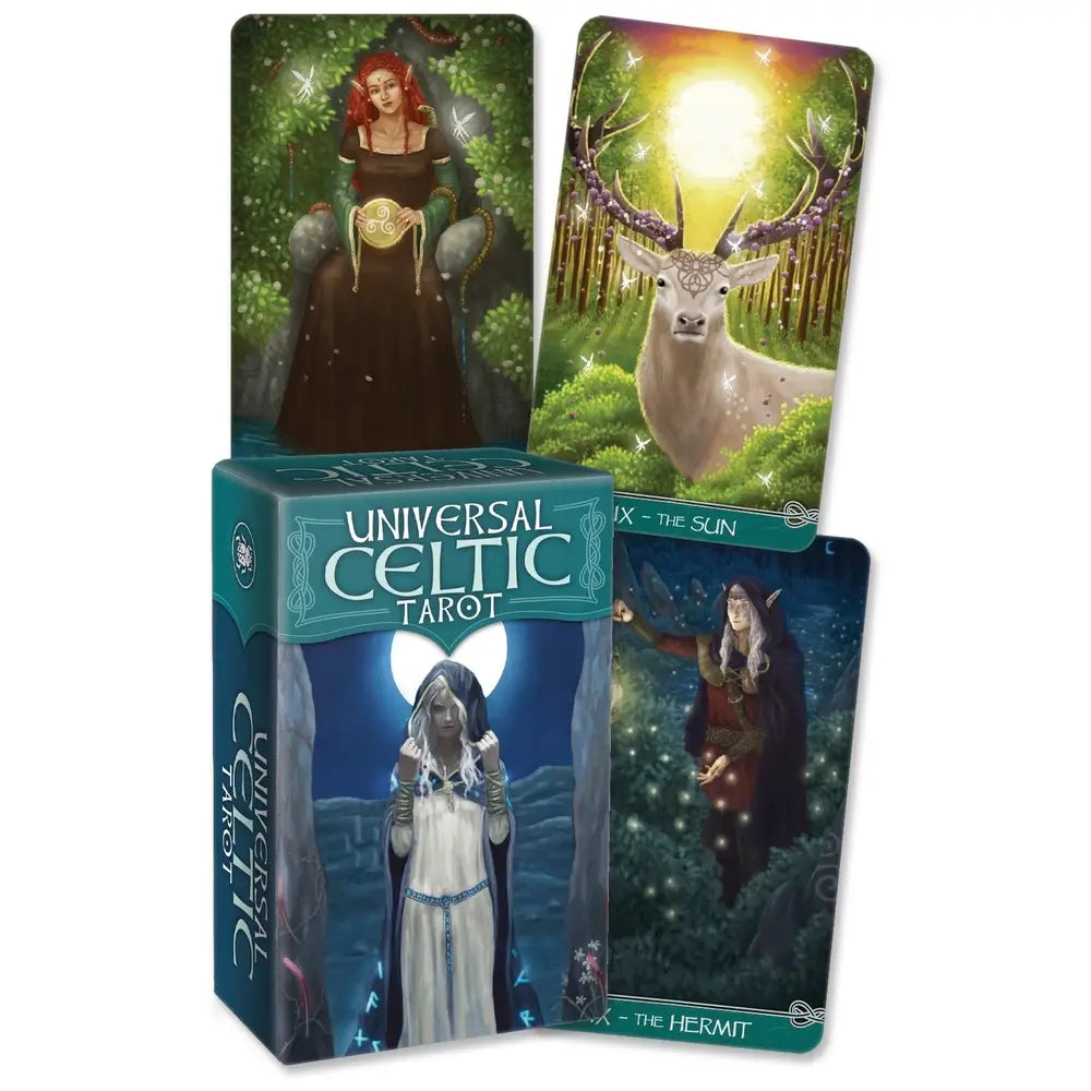 Llewellyn Worldwide Tarot Cards Universal Celtic Tarot Mini 9780738773605
