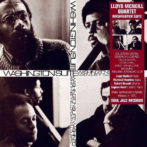 Lloyd McNeill Music > Vinyl Records Lloyd McNeill - Washington Suite - IEX Red Vinyl 5026328303741 SLJZ374A.1