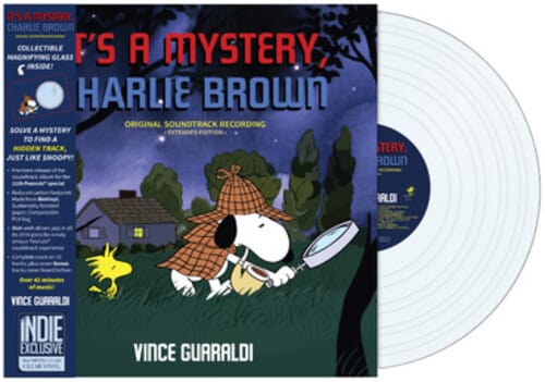 LMFP Music > Compact Discs Vince Guaraldi - It's a Mystery, Charlie Brown (Indie Exclusive, Clear Vinyl, Remastered, Restored) 840526509751 LMFP650975.1