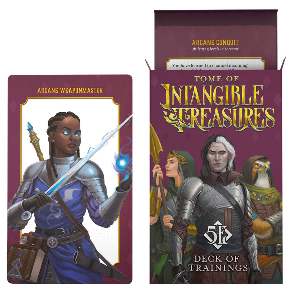 Lone Colossus Tabletop Games > Role-Playing Games > Accessories Tome of Intangible Treasures: Deck of Trainings (D&D 5E) 9781960776075 LCL03003