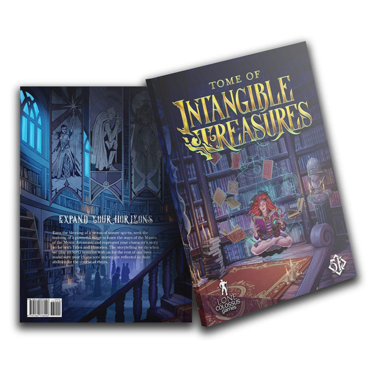 Lone Colossus Tabletop Games > Role-Playing Games Tome of Intangible Treasures (D&D 5E) 9781960776051 LCL03001