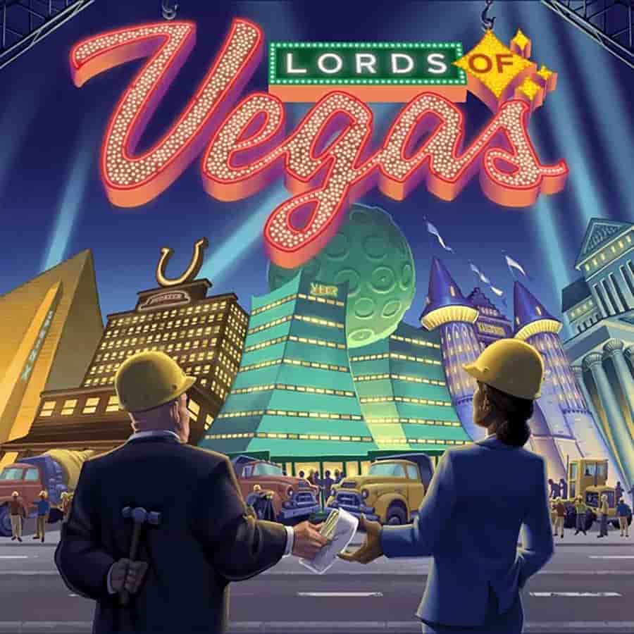 Lone Shark Games Board Games LORDS OF VEGAS (REVISED EDITION) 852483006235 LSG20419