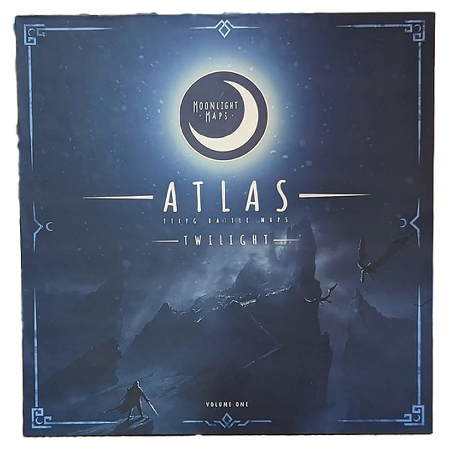 Loottavern Publishing Tabletop Games > Role-Playing Games > Accessories Moonlight Maps: Atlas: Twilight 01 5065014535035 LTV35035