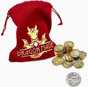 Lucky Duck Games Board Games > Accessories Flamecraft: Metal Coins - Series 2 691835203836 LKY FMC-R03-ML