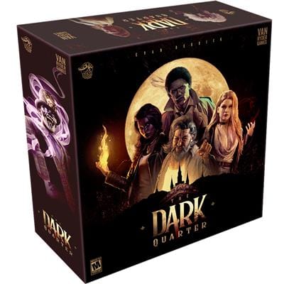 Lucky Duck Games Board Games The Dark Quarter 5905965250826 LKY-TDQ-R01-EN