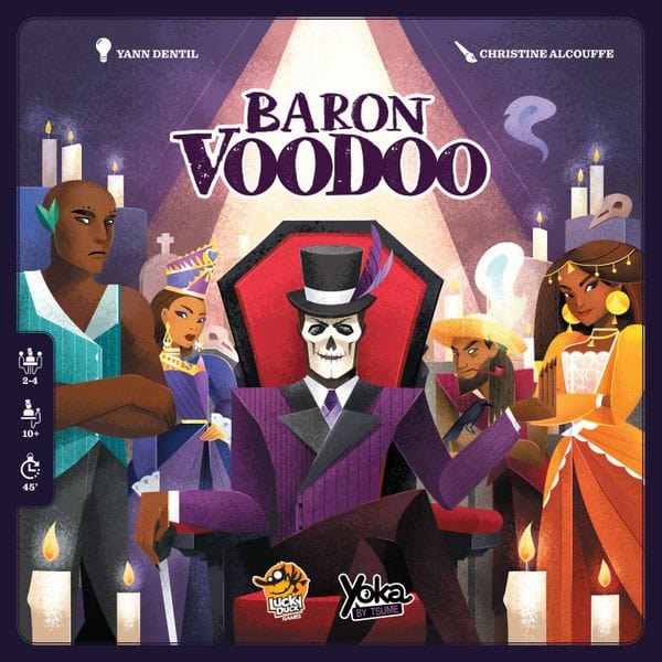 Lucky Duck Games Board Games > Large Box Games Baron Voodoo 752830301788 LKY BV0-R01-EN