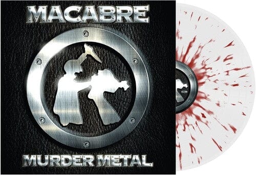 Macabre Music > Vinyl Records Macabre - Murder Metal, Clear W/ Red Splatter 727361526115 NBA5261.1
