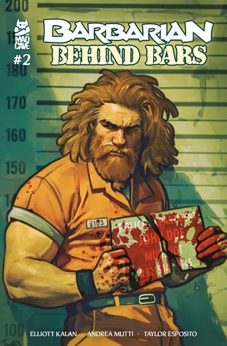 Mad Cave Studios Comic Books BARBARIAN BEHIND BARS #2 (OF 5) 60196140525700211 0126MA0804