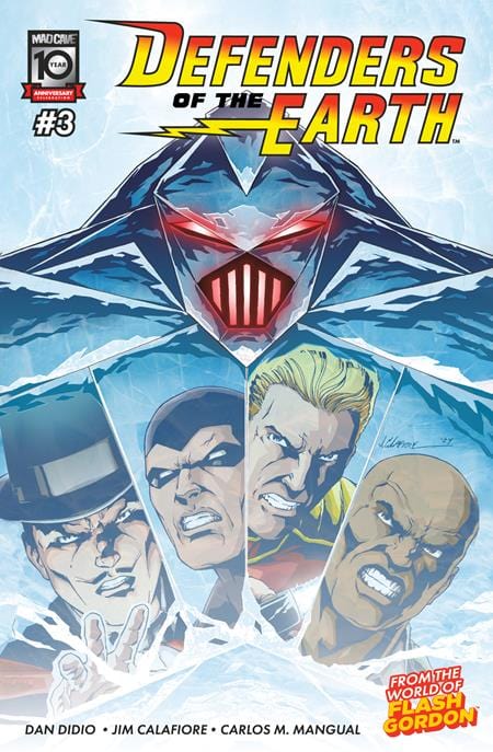 Mad Cave Studios Comic Books DEFENDERS OF THE EARTH #3Â (OF 8) CVRÂ AÂ JIM CALAFIORE 60194704596503011 0824MA532