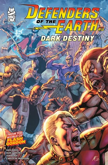 Mad Cave Studios Comic Books DEFENDERS OF THE EARTH DARK DESTINY #3 (OF 4) 60196140513403011 0126MA0809