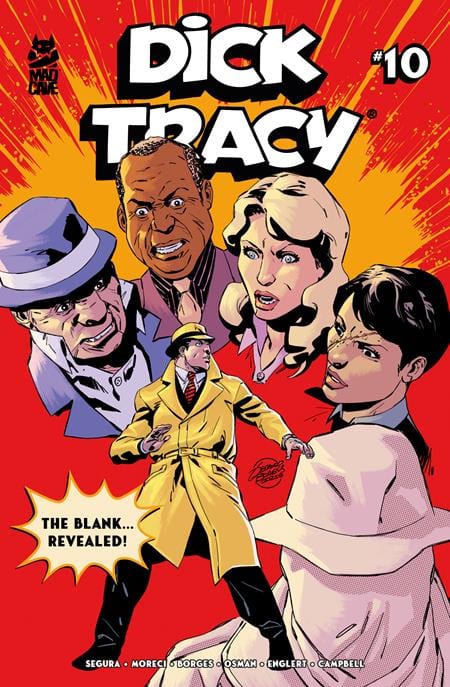 Mad Cave Studios Comic Books DICK TRACY #10 CVR A GERALDO BORGES 60194704612201011 0325MA493