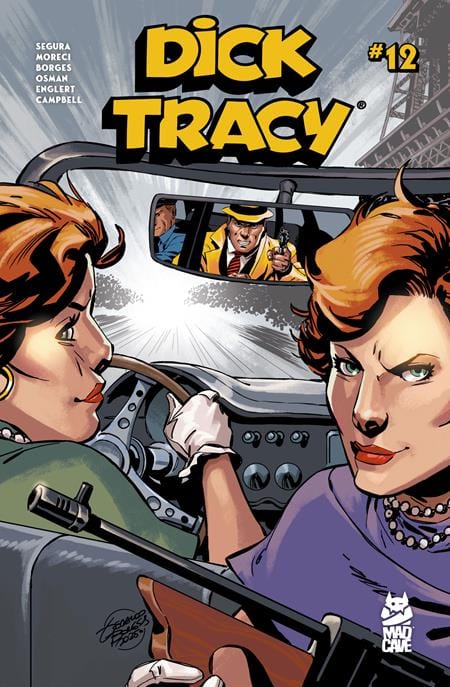 Mad Cave Studios Comic Books DICK TRACY #12 CVR A GERALDO BORGES 60194704612201211 0725MA576