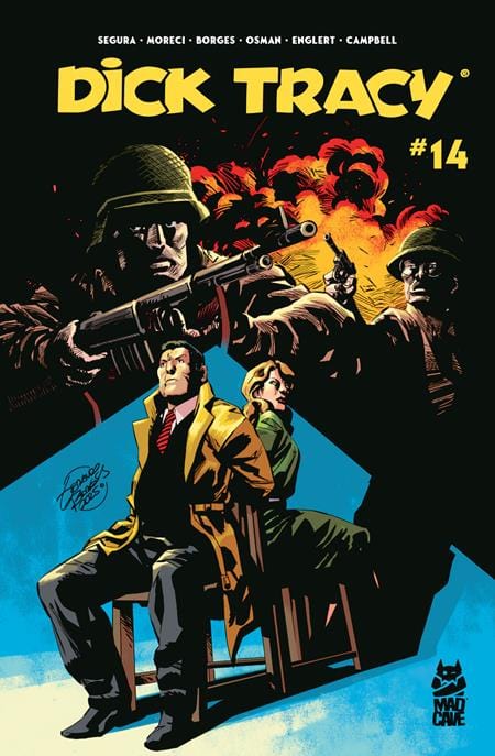 Mad Cave Studios Comic Books DICK TRACY #14 CVR A GERALDO BORGES 60194704612201411 1025MA0752