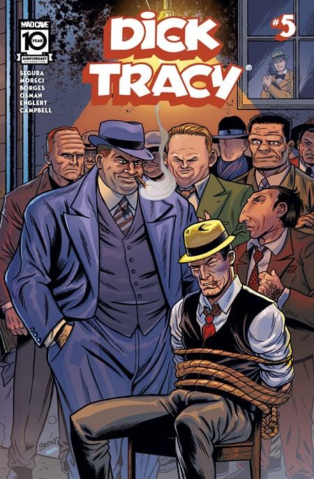 Mad Cave Studios Comic Books DICK TRACY #5Â CVRÂ B BRENT SCHOONOVER CONNECTING VAR 60194704612200521 0724MA514