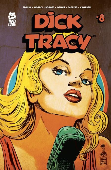 Mad Cave Studios Comic Books DICK TRACY #8Â CVRÂ B FRANCESCO FRANCAVILLA VAR 60194704612200821 0125MA531