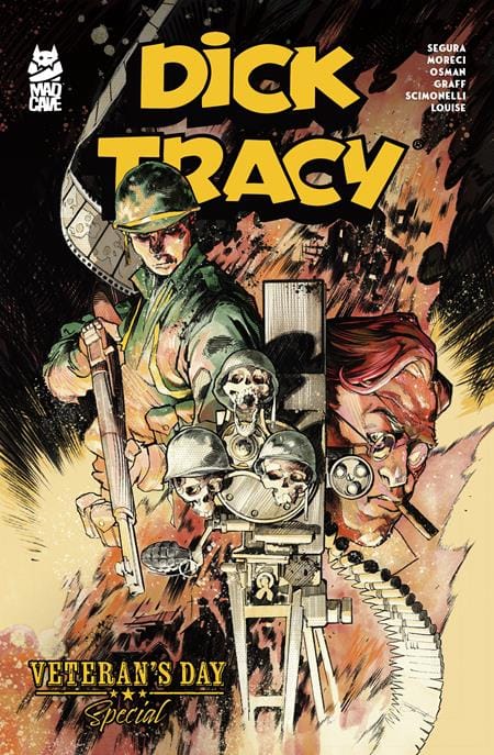 Mad Cave Studios Comic Books DICK TRACY VETERANS DAY SPECIAL (ONE SHOT) CVR B FRANCESCO SCIMONELLI VAR (Release Date: 11/11/2026) 60396240474101021 0926MA0891