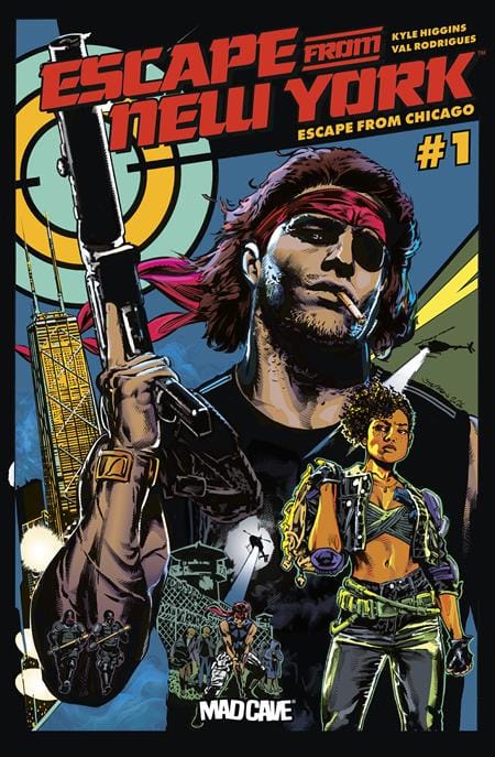 Mad Cave Studios Comic Books ESCAPE FROM NEW YORK ESCAPE FROM CHICAGO #1 CVR A STEPHEN MOONEY (Release Date: 09/23/2026) 60196140545501011 0726MA0995