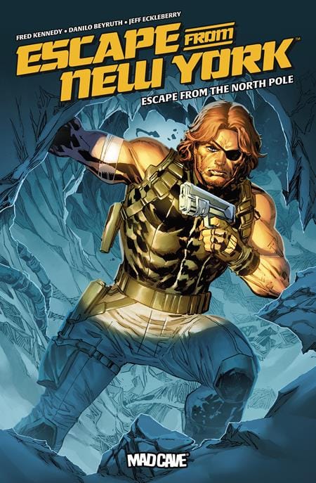 Mad Cave Studios Comic Books ESCAPE FROM NEW YORK ESCAPE FROM THE NORTH POLE (ONE SHOT) CVR B KEN LASHLEY VAR (Release Date: 12/23/2026) 60396240470301021 1026MA0912