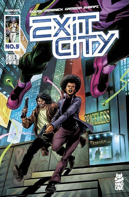 Mad Cave Studios Comic Books EXIT CITY # 5 CVR A TOM DERENCIK 60196140452600511 0226MA0859