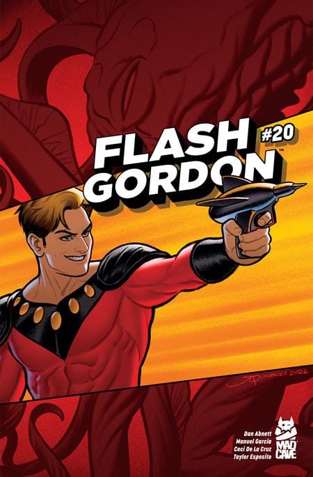 Mad Cave Studios Comic Books FLASH GORDON #20 CVR A JOE QUINONES (Release Date: 09/16/2026) 60194704605420011 0726MA1004