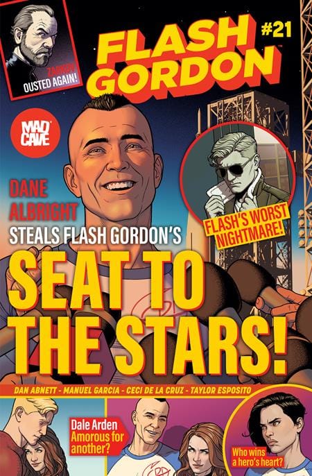Mad Cave Studios Comic Books FLASH GORDON #21 CVR B JAMIE MCKELVIE VAR (Release Date: 12/16/2026) 60194704605421021 1026MA0915