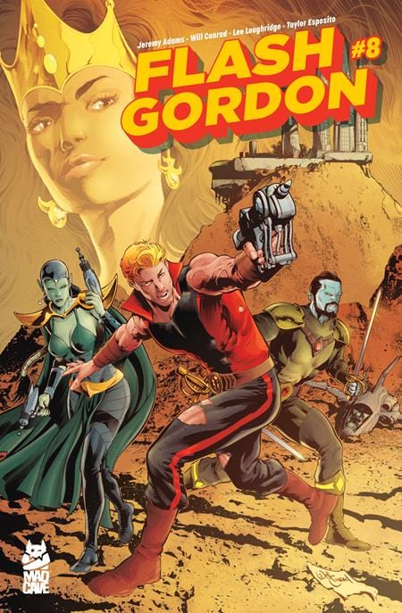 Mad Cave Studios Comic Books FLASH GORDON #8 CVRÂ A WILL CONRAD 60194704605408011 0225MA516
