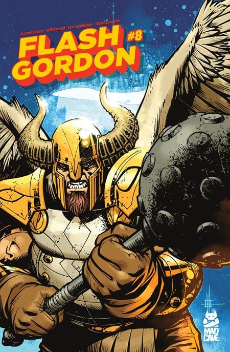 Mad Cave Studios Comic Books FLASH GORDON #8Â CVRÂ B ZACH HOWARD HOMEWORLD VAR 60194704605408021 0225MA517