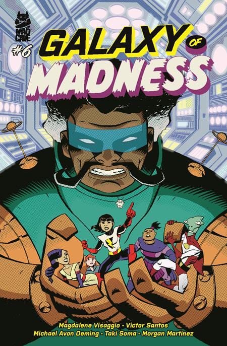 Mad Cave Studios Comic Books GALAXY OF MADNESS #6Â (OF 10) CVR A MICHAEL AVON OEMING 60194704602300611 1224MA456