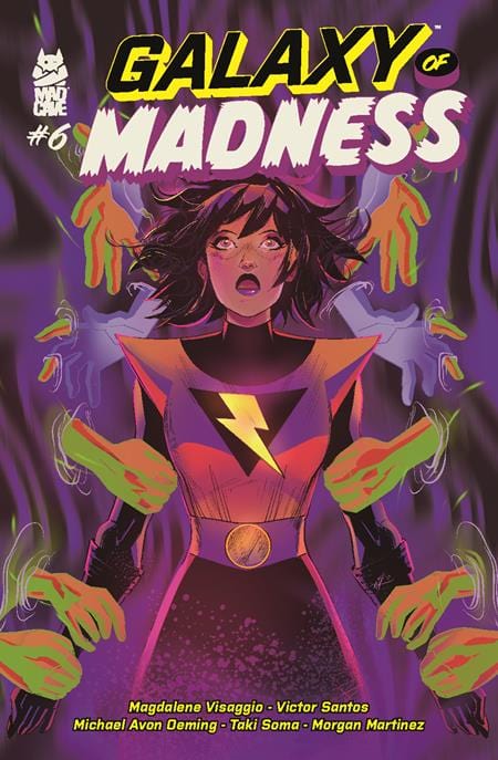 Mad Cave Studios Comic Books GALAXY OF MADNESS #6 (OF 10) CVR B NIK VIRELLA VAR 60194704602300621 1224MA457