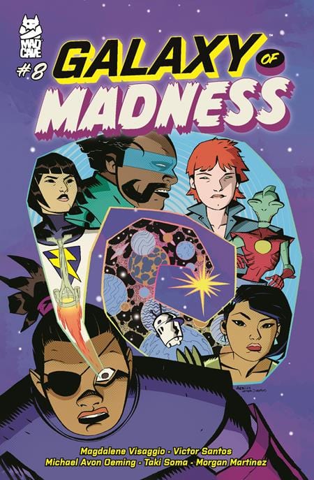 Mad Cave Studios Comic Books GALAXY OF MADNESS #8Â (OF 10) 60194704602300811 0225MA519