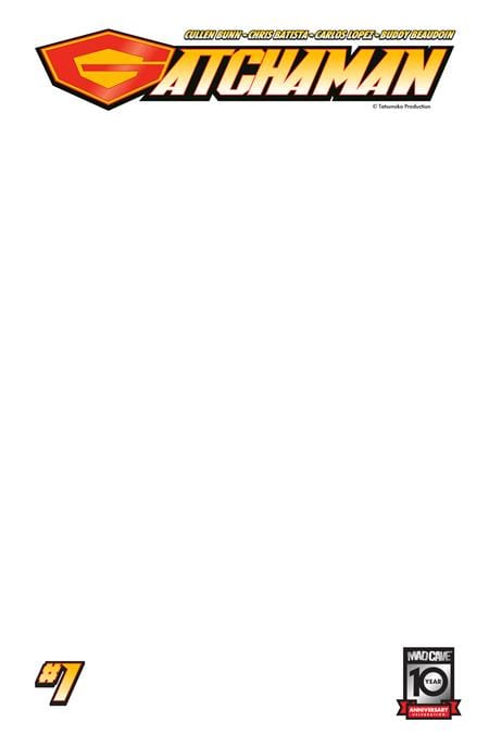 Mad Cave Studios Comic Books GATCHAMANÂ #1Â CVRÂ D BLANK SKETCH VAR 60194704601600141 0424MA438