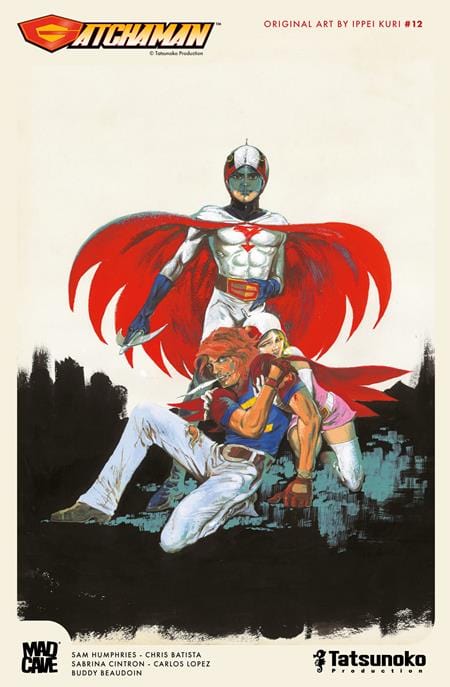 Mad Cave Studios Comic Books GATCHAMAN #12 CVR B IPPEI KURI CLASSIC TATSUNOKO ART VAR 60194704601601221 0725MA587