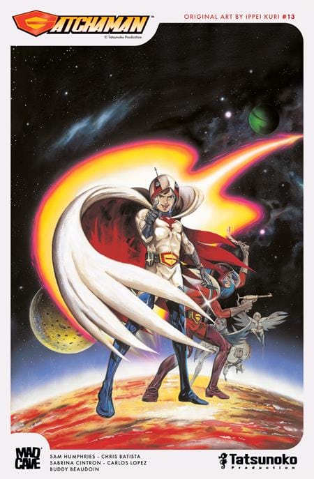 Mad Cave Studios Comic Books GATCHAMAN #13 CVR B IPPEI KURI CLASSIC TATSUNOKO ART VAR 60194704601601321 0825MA0833