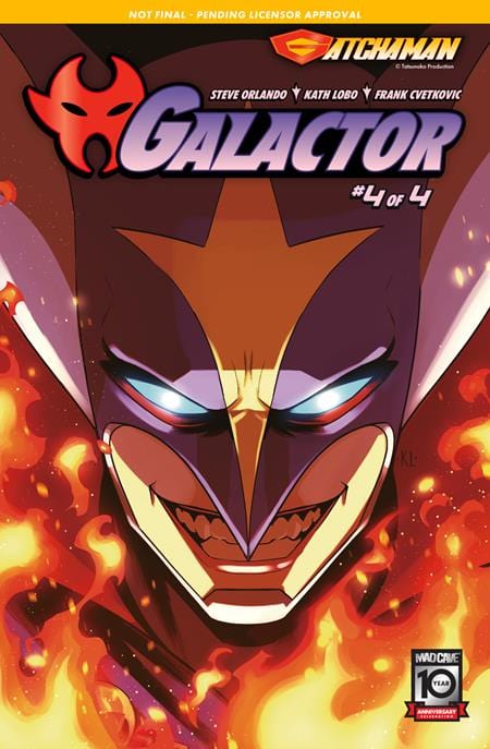 Mad Cave Studios Comic Books GATCHAMANÂ GALACTOR #4Â (OF 4) 60194704598904011 0924MA501