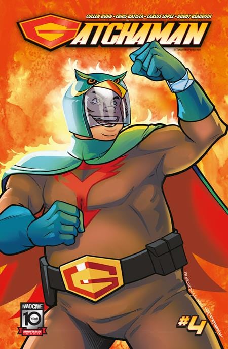 Mad Cave Studios Comic Books > Incentives GATCHAMAN #4 CVR C INC 1:10 FRANCINE DELGADO RYU THE OWL VAR 60194704601600431 0824MA540