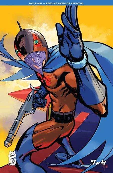Mad Cave Studios Comic Books > Incentives GATCHAMANÂ ONLY ONE EARTH #1Â (OF 4) CVR C INC 1:10 ZACH HOWARD VAR 60196140461801031 1224MA462