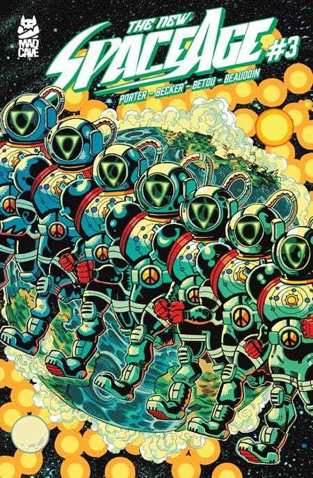 Mad Cave Studios Comic Books NEW SPACE AGE #3 (OF 5) 60196140514100311 1225MA0815