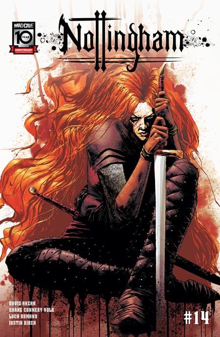 Mad Cave Studios Comic Books NOTTINGHAM #14 (OF 15)Â CVRÂ AÂ SHANE CONNERY VOLK (MR) 73858236764701411 0524MA482