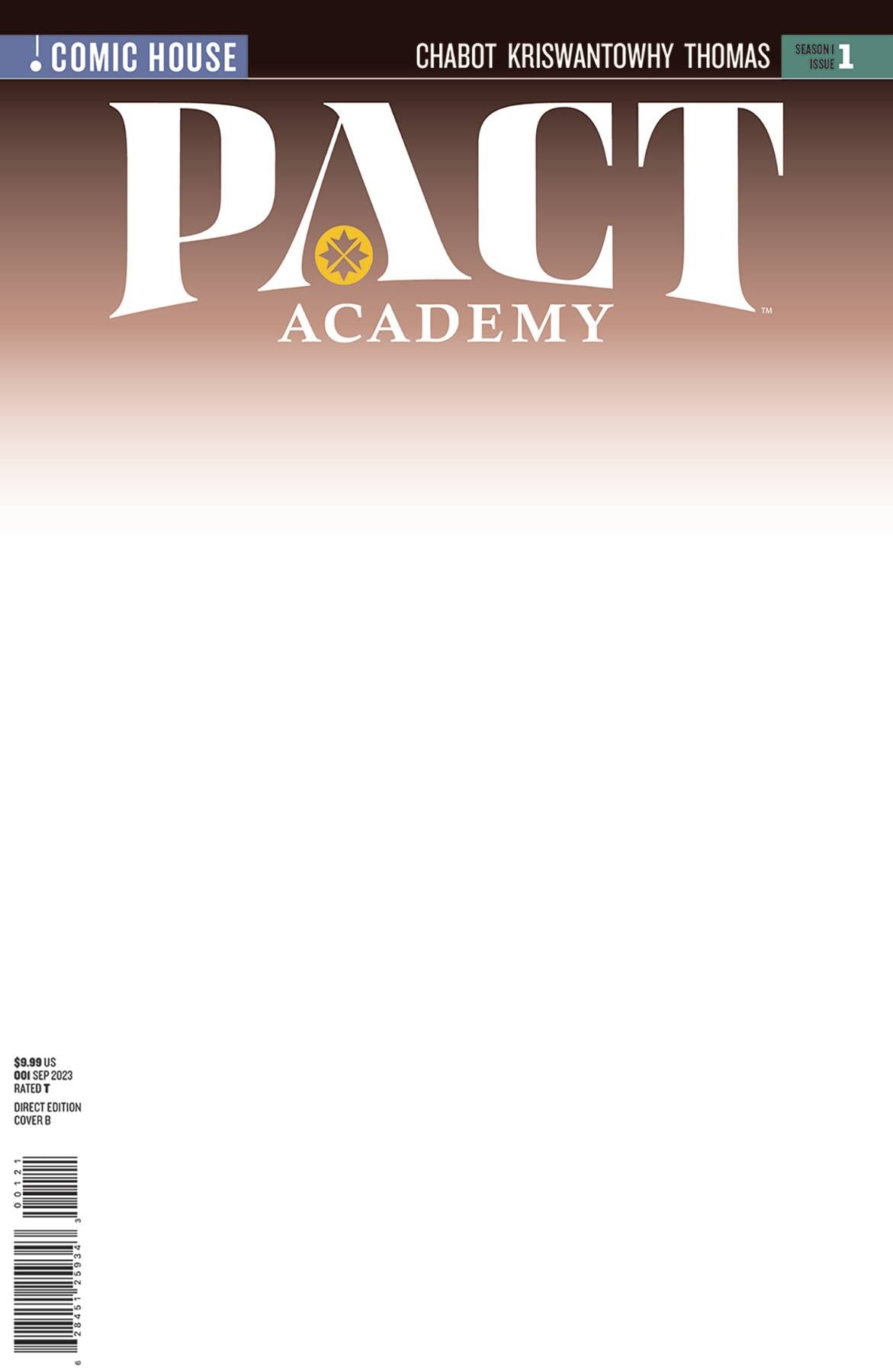 Mad Cave Studios Comic Books PACT ACADEMY #1 (OF 4) CVR B SKETCH COVER 38120956 JUL231778