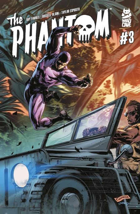 Mad Cave Studios Comic Books PHANTOM #3 CVR B CAANAN WHITE VAR 60196140500403021 1025MA0778