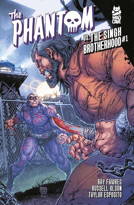 Mad Cave Studios Comic Books PHANTOM VS THE SINGH BROTHERHOOD (ONE-SHOT) CVR B FREDDIE WILLIAMS II ANDREW DALHOUSE VAR (Release Date: 08/19/2026) 0626MA0917