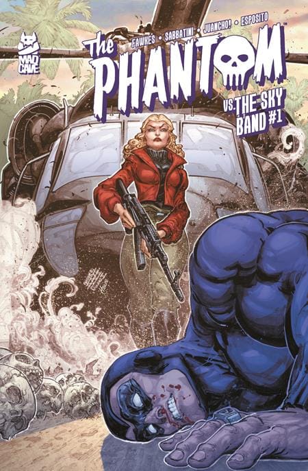Mad Cave Studios Comic Books PHANTOM VS THE SKY BAND #1 (ONE SHOT) CVR B FREDDIE WILLIAMS II ANDREW DALHOUSE VAR 60396240455000121 0226MA0883