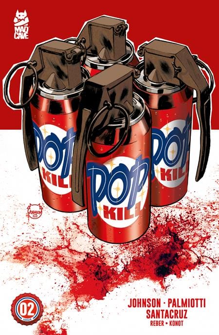 Mad Cave Studios Comic Books POP KILL #2Â (OF 4)Â CVRÂ A DAVE JOHNSON (MR) 60196140463200211 0225MA534