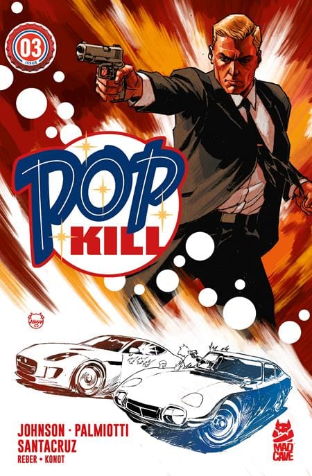 Mad Cave Studios Comic Books POP KILL #3 (OF 4) CVR A DAVE JOHNSON (MR) 60196140463200311 0325MA511