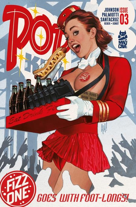Mad Cave Studios Comic Books POP KILL #3 (OF 4) CVR B ADAM HUGHES VAR (MR) 60196140463200321 0325MA512